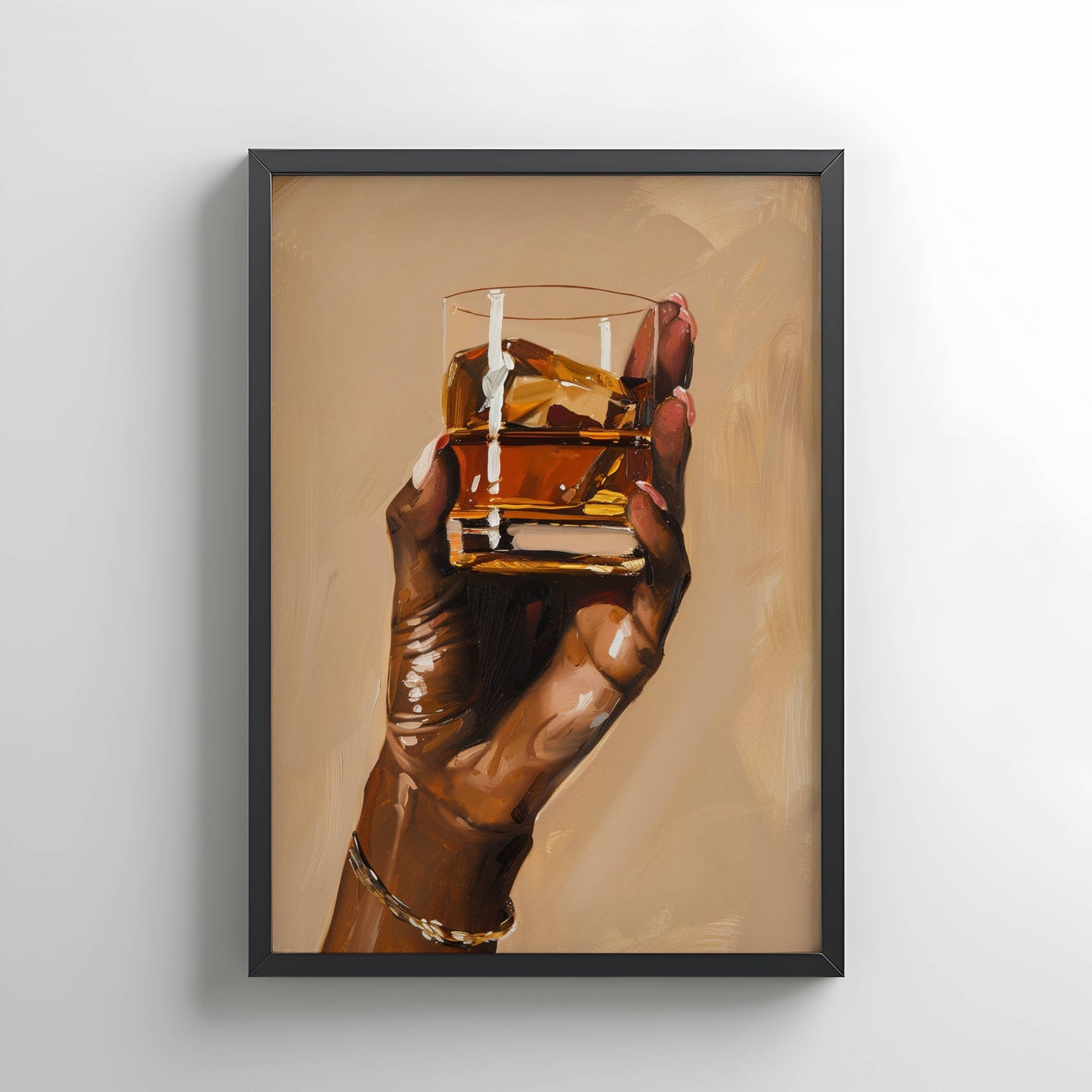 Hand Holding Glass II